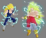 ssj3 vegeta and broly