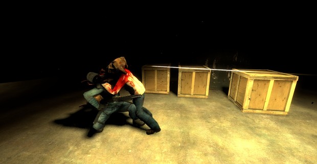 Rebels Kicking Zombie A$$