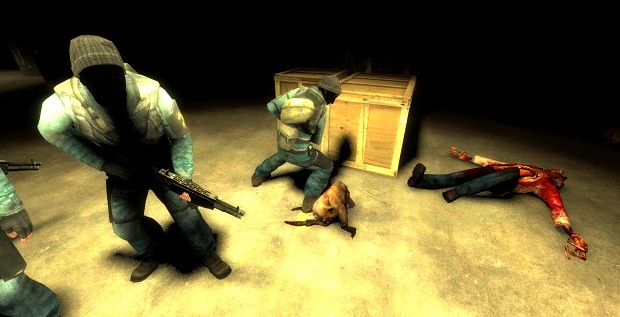 Rebels Kicking Zombie A$$