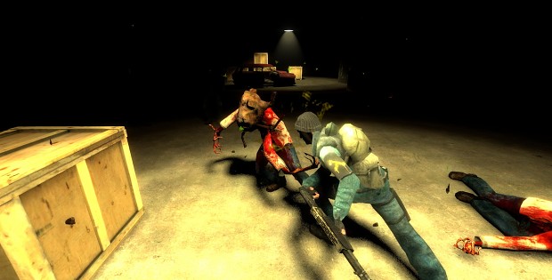 Rebels Kicking Zombie A$$