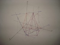 My first pyramid axonometric.