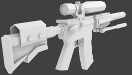 V4 M4 LP Model Silenced.