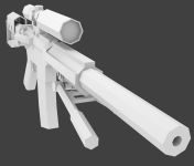 V4 M4 LP Model Silenced.