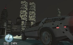 World Trade Center + DeLorean Time Machine