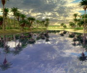 New sky + new water