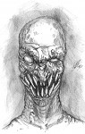 alien face sketch