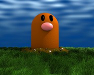 Diglett Render