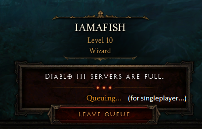 Diablo 3 Singleplayer