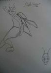 Clyde Hopper concept character sketch