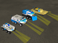 UN vehicles for Dark Star so far.