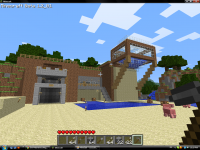 My minecraft house without using a texture pack
