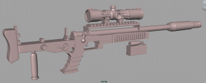 Sniper Rifle Concept pieces