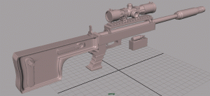Sniper Rifle Concept pieces