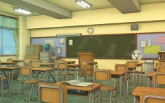 Classroom Visual Novel Background
