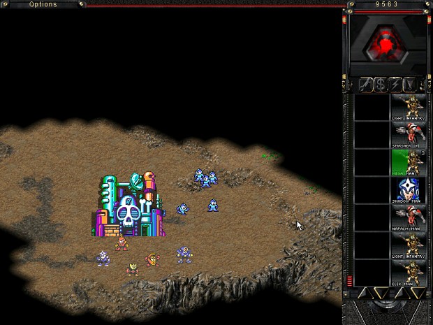 Screens of my Mega Man Mod for C&C Tiberian Sun