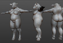 biped antro cow