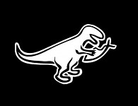 My dinosaur eats your jesus fish...