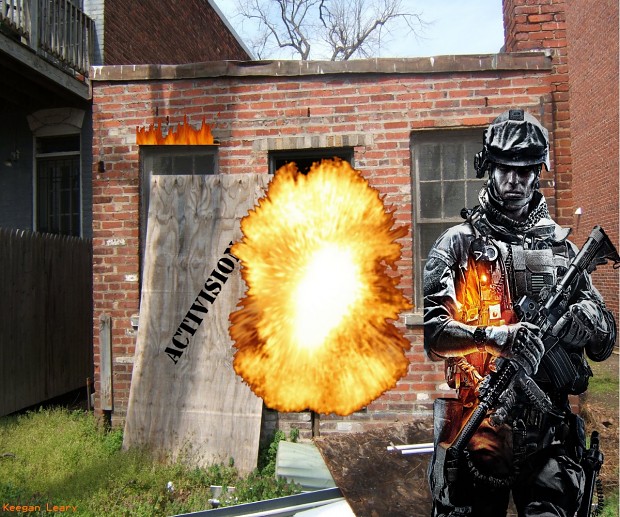 Battlefield 3 Destruction example