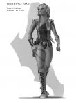 Female Space Pirate Concept