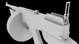 Tommy Gun Final Renders