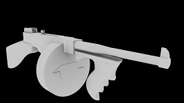 Tommy Gun Final Renders