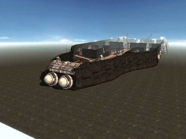 Rising Of An Empire : Frigate/Cargo Ship Map