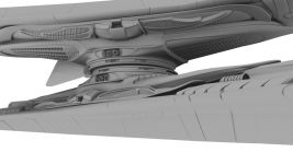 Basestar  maya model 