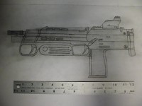 Combine MP7 concept art