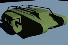 Tank MarkV for The Jeff Wayne's world war