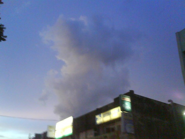 Nuclear Explosion on my Hometown