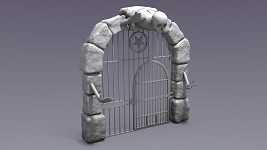 AuraRPG WIP Archway Model