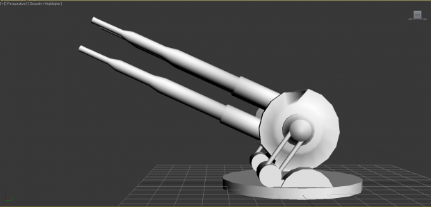 Quad Turbolaser turret