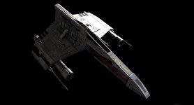 My E-wing fighter