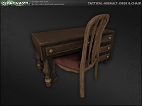 Old Desk and Chair