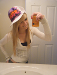 :O Nice hat!