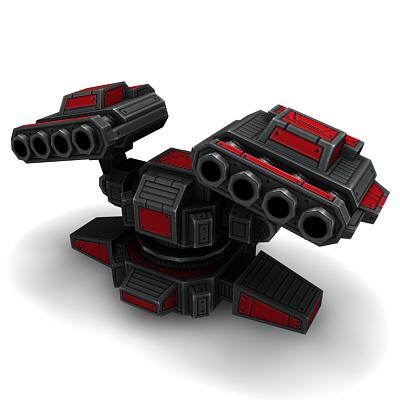 3D Rocket Louncher