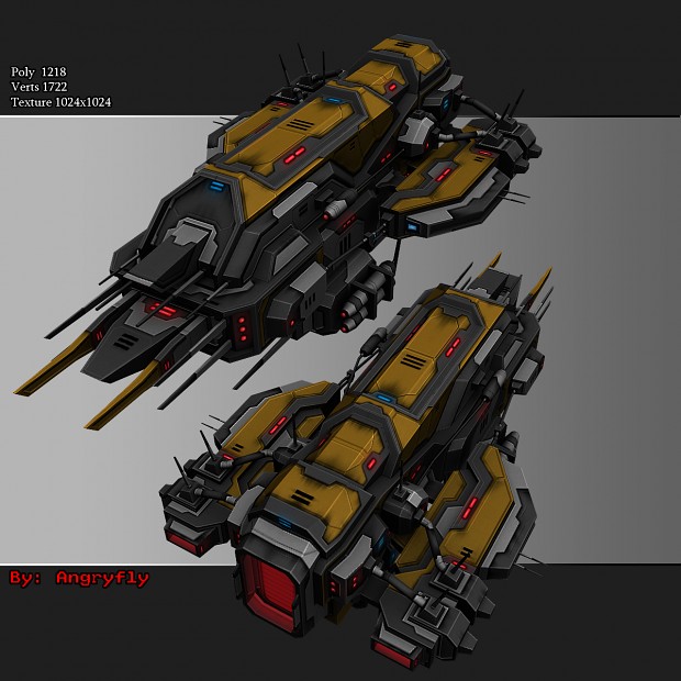 3D War Drone 1