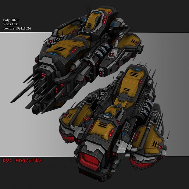 3D War Drone 2