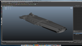 Kirov space class heavy cruiser