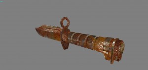 Rusty knife