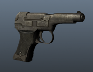 Nambu 94 Pistol for an RTS mod