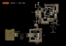 Paranoia Episode 1 - Levels overview