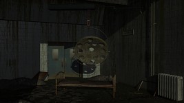 Abandoned hospital wing