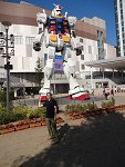 1:1 Gundam statue in odaiba