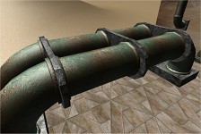 Oil Pipeline 3D Prop