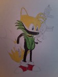Tails looking bad ass holding a G36c