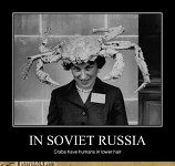 In Soviet Russia...