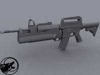 M4 carbine with m203
