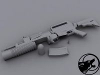 M4 carbine with m203