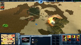 Battle between NOD and GDI forces